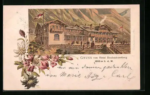 AK Schneeberg, Hotel Hochschneeberg