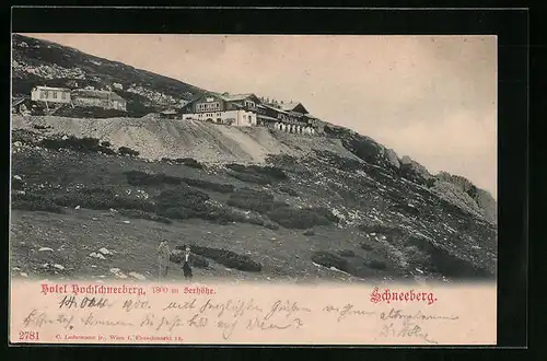 AK Schneeberg, Hotel Hochschneeberg