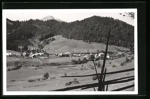 AK Schmelz b. Annaberg, Totalansicht vom Berg aus