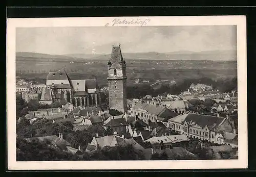 AK Perchtoldsdorf, Panorama des Ortes