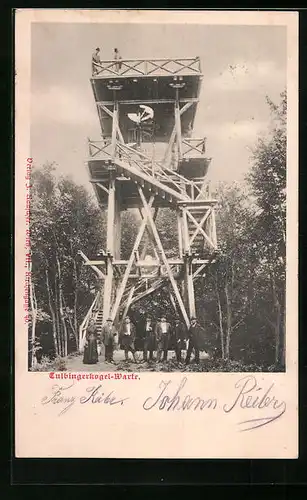 AK Tulbing, Warte auf dem Tulbingerkogel