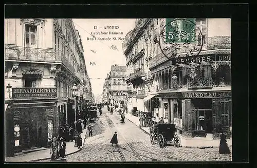 AK Angers, Carrefour Rameau, Rue Chaussee St-Pierre