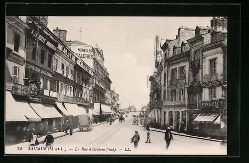 AK Saumur, La Rue d`Orleans