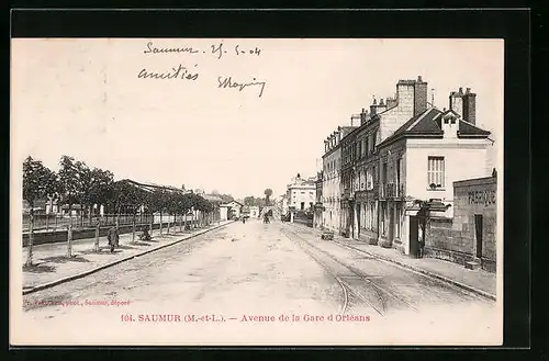 AK Saumur, Avenue de la Gare d`Orleans