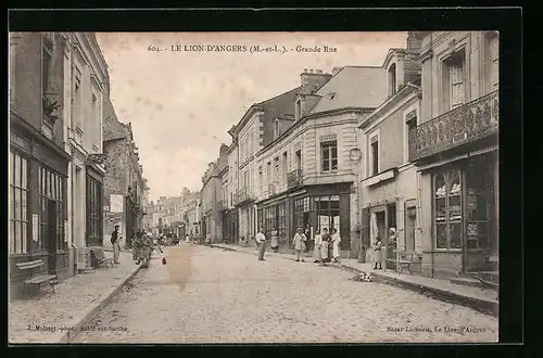 AK Le Lion-D`Angers, Grande Rue