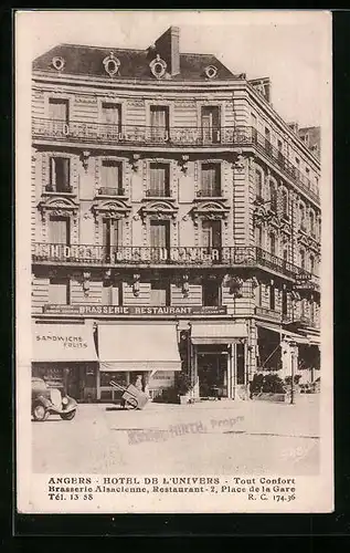 AK Angers, Hotel de l`Univers
