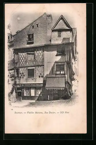AK Saumur, Vieilles Maisons, Rue Dacier