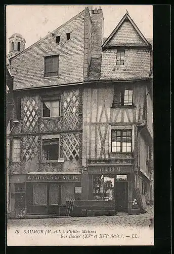 AK Saumur, Vieilles Maisons, Rue Dacier