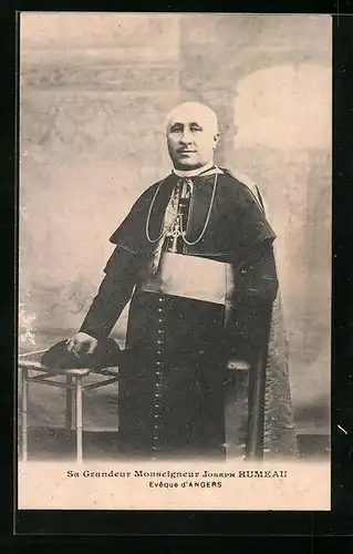AK Angers, Sa Grandeur Monseigneur Joseph Humeau