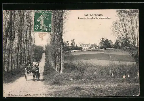 AK Saint-Georges, Route et domaine de Montboulon