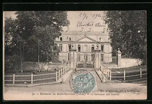 AK Saint-Sauveur, Le Chateau Des Barres