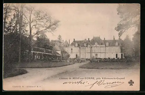 AK Misy-sur-Yonne, Chateau de Misy-sur-Yonne, prés Villeneuve-la-Guyard