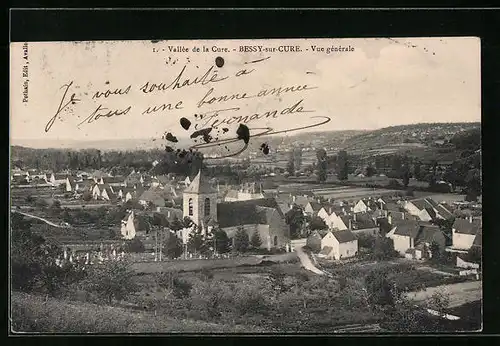 AK Bessy-sur-Cure, Vallée de la Cure, Vue générale