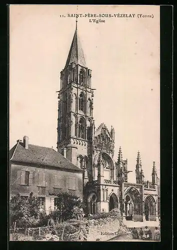 AK Saint-Père-sous-Vézelay, L`Eglise