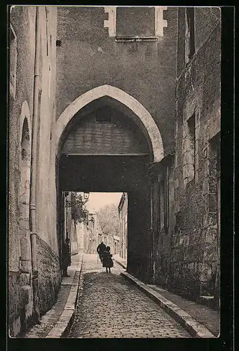 AK Auxerre, Rue du Quatre Septembre, Porte de Ville