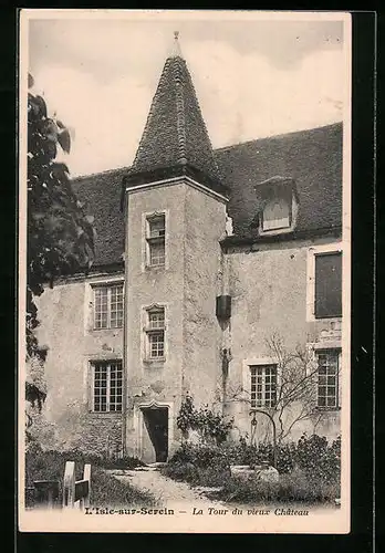 AK L`Isle-sur-Serein, La Tour du vieux Chateau