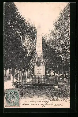 AK Brienon, Le Monument