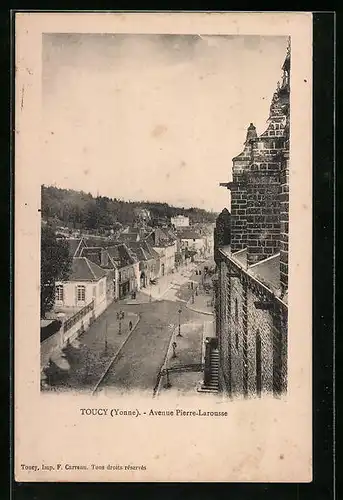 AK Toucy, Avenue Pierre-Larousse