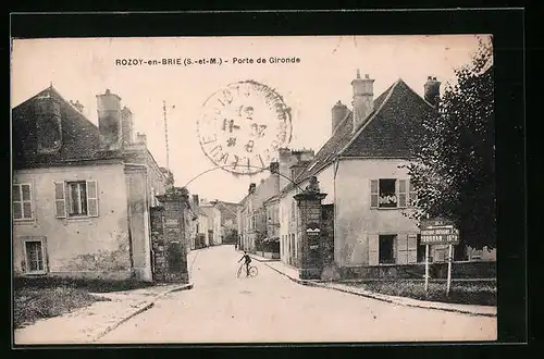 AK Rozoy-en-Brie, Porte de Gironde