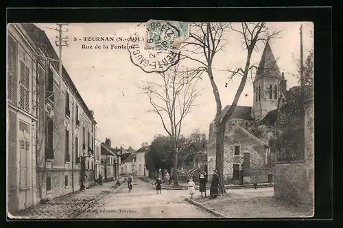 AK Tournan, Rue de la Fontaine