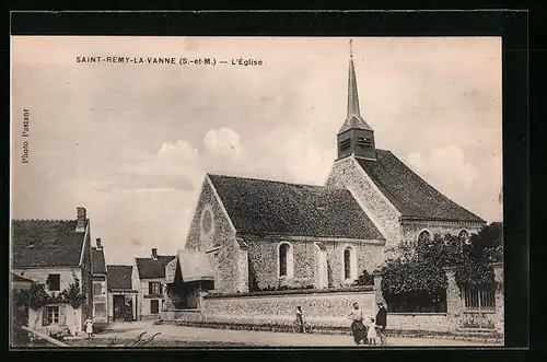 AK Saint-Rémy-la-Vanne, L`Église