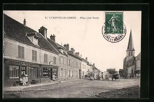 AK Villeneuve-le-Comte, Place