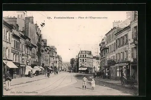 AK Fontainebleau, Place de l`Étape-aux-vins