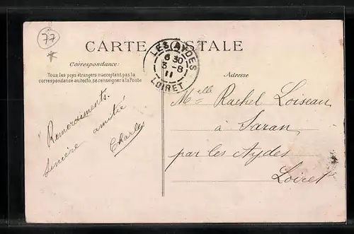 AK Fontainebleau, Rue Casimir-Périer