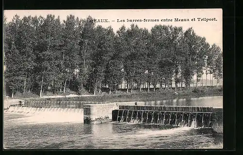 AK Meaux, Les barres-fermes entre Meaux et Trilport