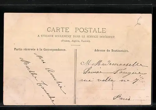 AK Melun, Avenue de Fontainebleau