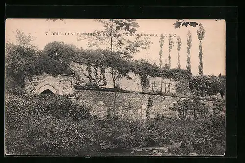 AK Brie-Comte-Robert, Ruines de l'Ancien Chateau