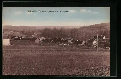 AK Courton-le-Bas, Le Panorama