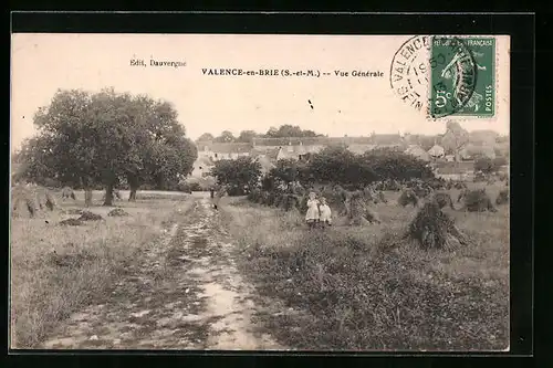 AK Valence-en-Brie, Vue Générale