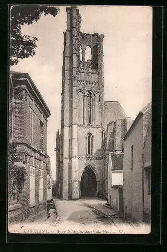 AK Larchant, Tour de l`Eglise Saint-Mathieu