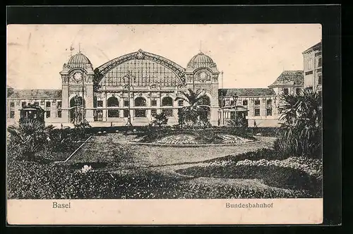 AK Basel, Bundesbahnhof
