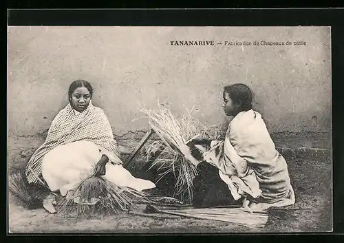 AK Tananarive, Fabrication de Chapeaux de paille
