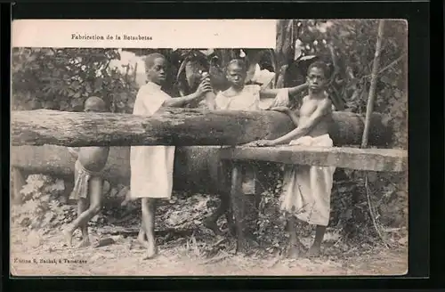 AK Madagaskar, Herstellung von Betsabetsa