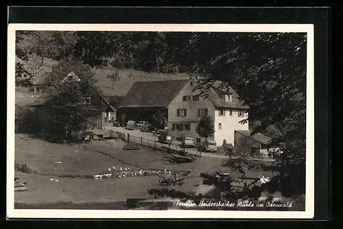 AK Elztal / Odenwald, Hotel Pension Heidersbacher Mühle