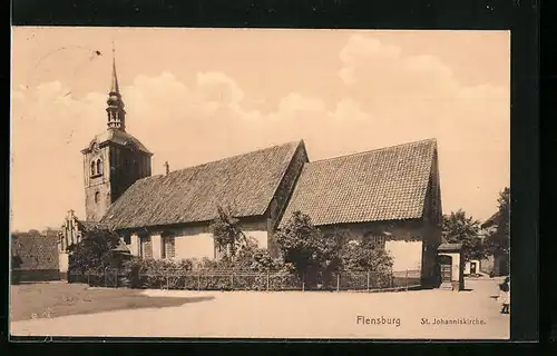 AK Flensburg, St. Johanniskirche