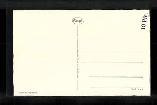 AK Eisleben, Markt mit Geschäften