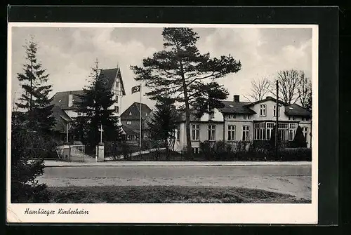 AK Niendorf /Ostsee, Hamburger Kinderheim, mit 