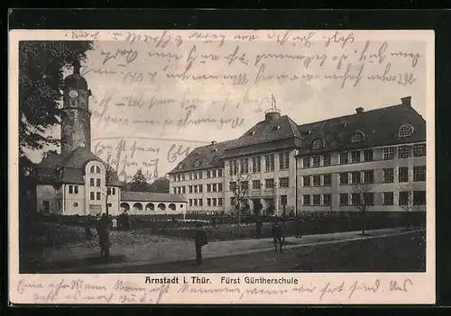 AK Arnstadt /Th., Fürst Güntherschule