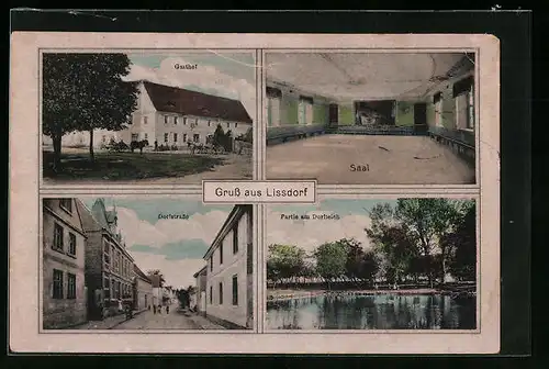 AK Lissdorf, Dorfstrasse, Gasthof