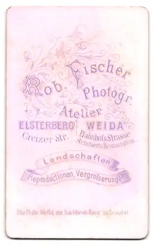 Fotografie Rob. Fischer, Elsterberg, Greizer-Str., Junge Dame mit Kragenbrosche und Kreuzanhänger