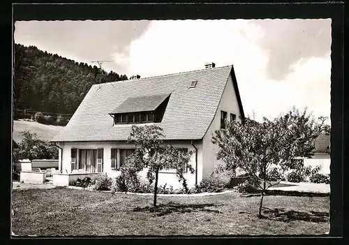 AK Sulzburg /Baden, Gästehaus Marquart mit Terrasse