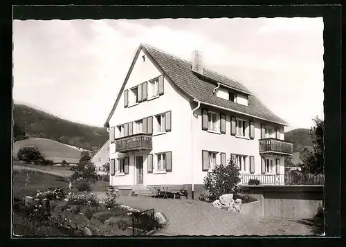 AK Oberglottertal /Schwarzwald, Blick zum Haus Reichenbach