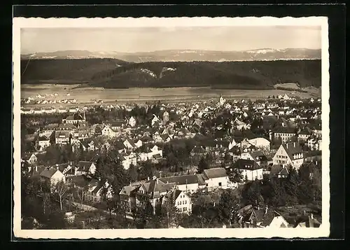 AK Rottweil a. N., Ortsansicht aus der Vogelschau