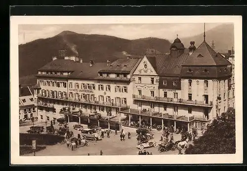 AK Mariazell, Automobile vorm Hotel Laufenstein