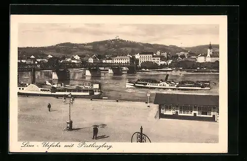 AK Linz, Urfahr mit Pöstlingberg