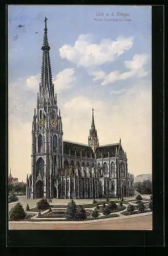 AK Linz a. d. Donau, Maria-Empfängnis-Dom